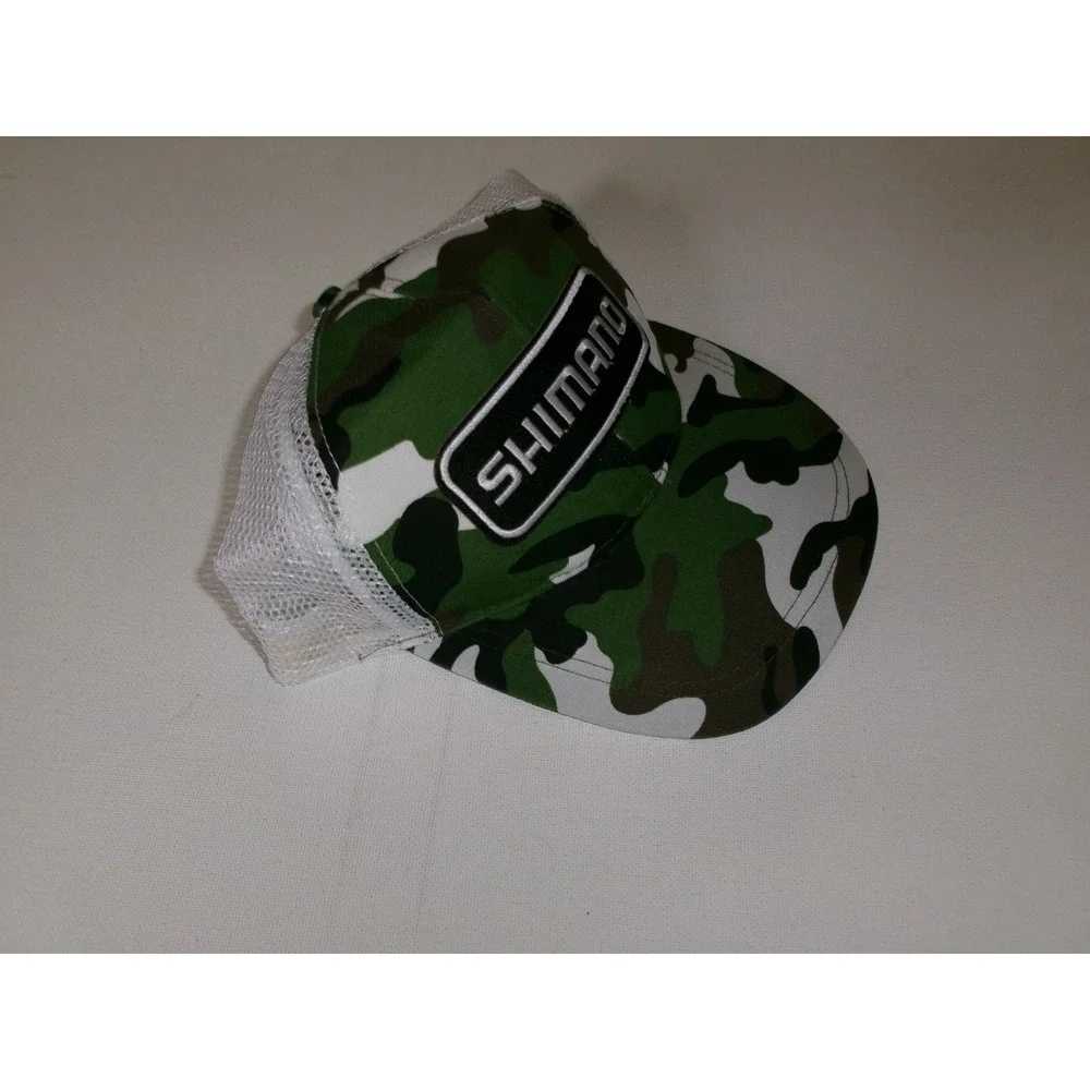 SHIMANO FISHING CAM LIGHTWEIGHT TRUCKER 00S HAT CAP VINTAGE DEADSTOCK H3